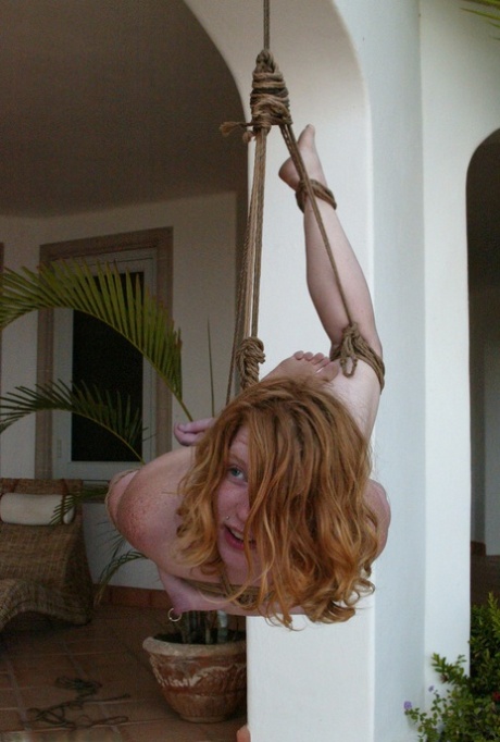 MILF Mallory & some hot sluts get their tits tied in stunning BDSM suspension
